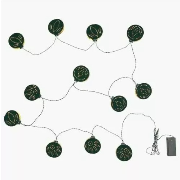 IKEA STRALA LED string light with 12 lights, green battery operated/patterns - Picture 2 of 5